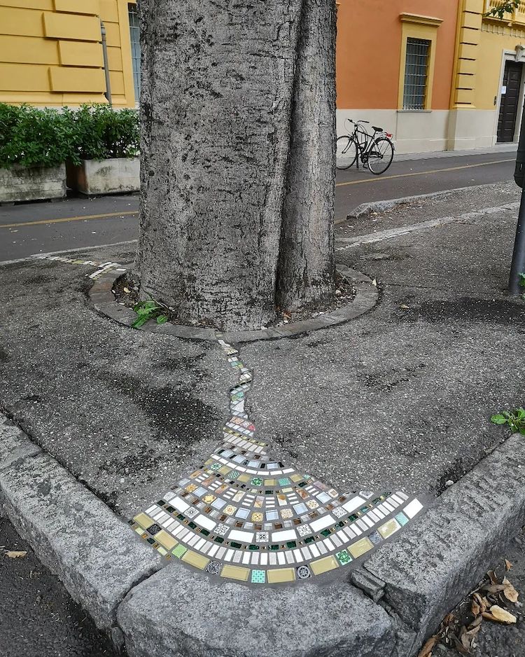 Mosaics in City Streets by Ememem