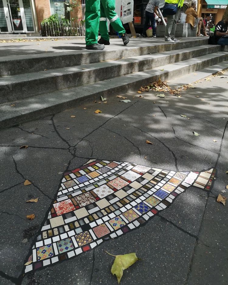 Mosaics in City Streets by Ememem