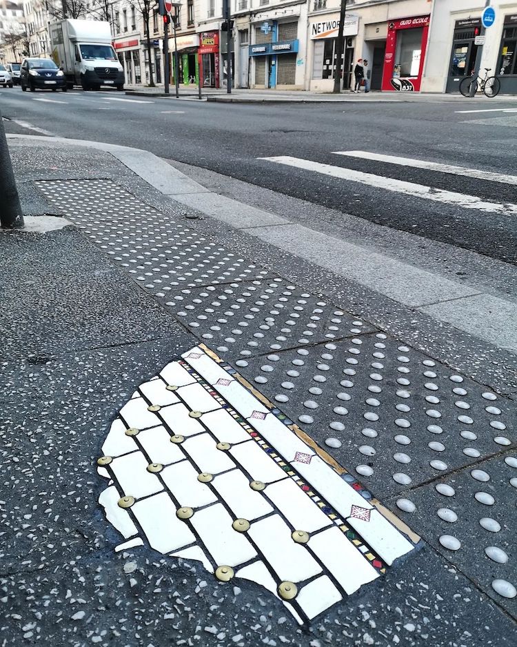 Mosaics in City Streets by Ememem