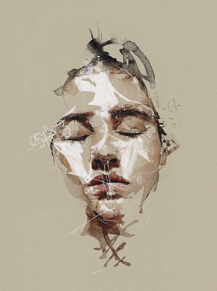 Surreal Incomplete Portraits Capture The Evocative Spirit Of 