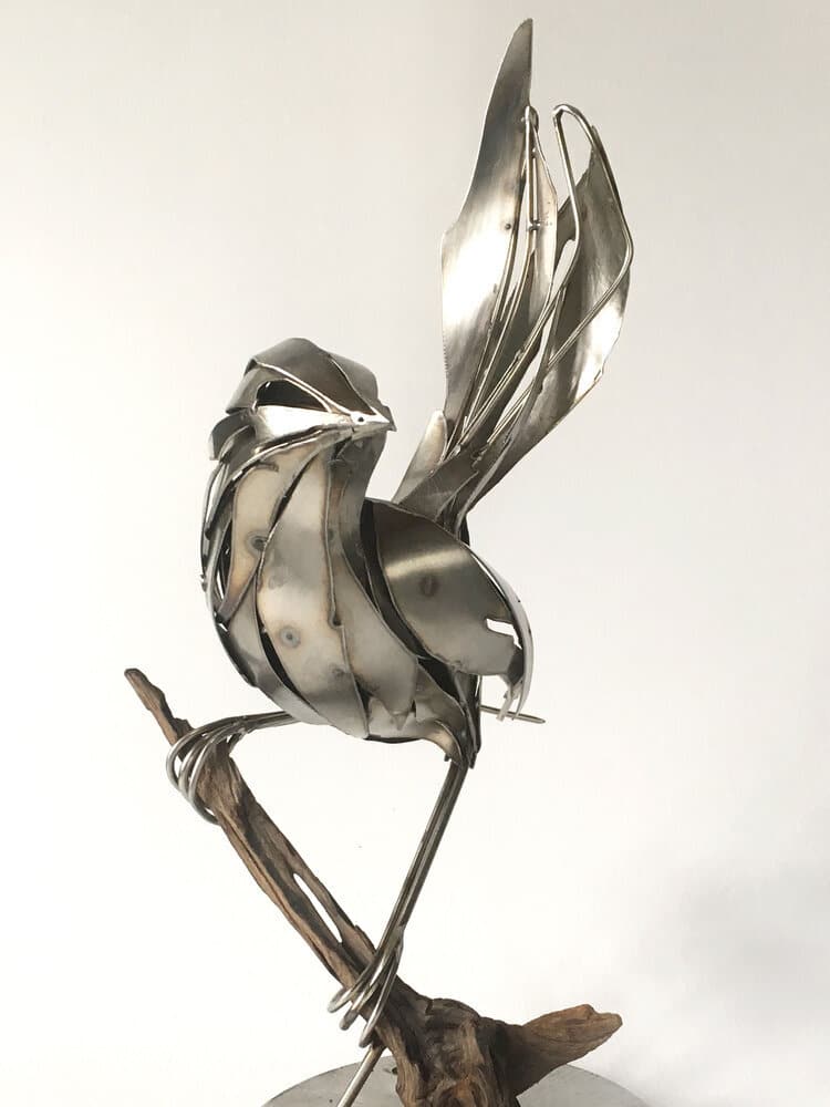 Metal Sculptures of Animals by George Seccull