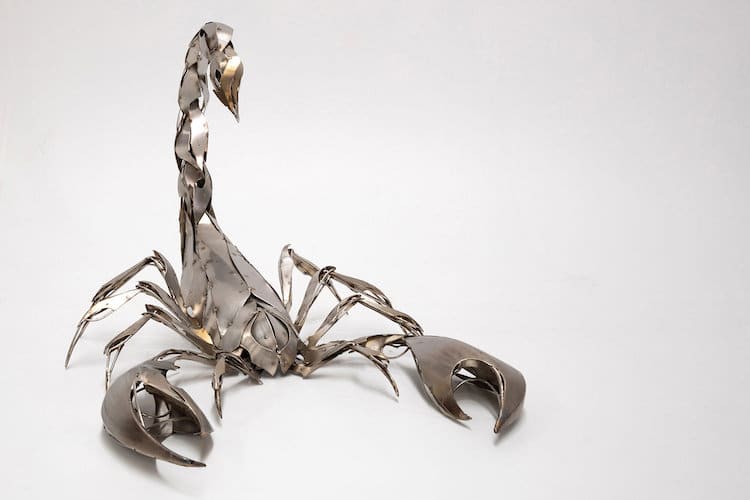 Metal Sculptures of Animals by George Seccull