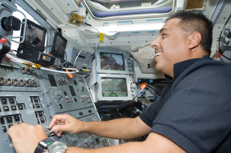 astronaut Jose Hernandez