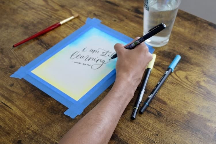 Introduction to Hand Lettering Online Class