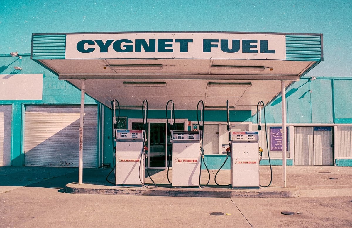 Analog photo of Cygnet Fuel Gas Station