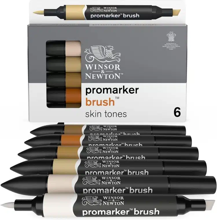 Winsor & Netwon Skin Tone Art Markers