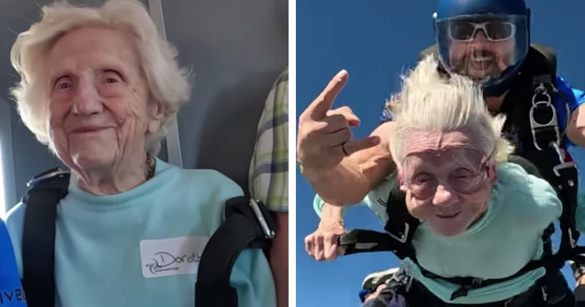 104-Year-Old Woman Breaks World Record for the Oldest Person to Skydive