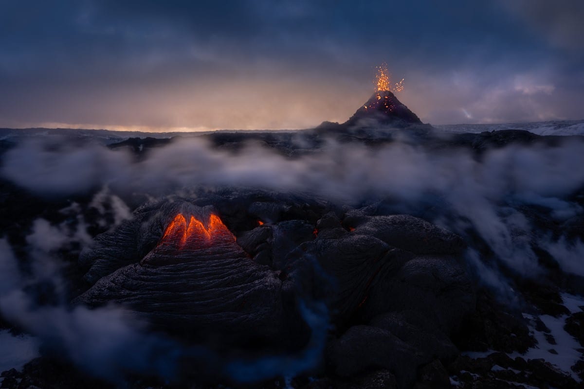 Volcanos in Iceland