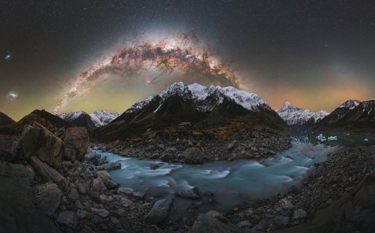 Aoraki / Mt.Cook with Milky Way by Dan Zafra