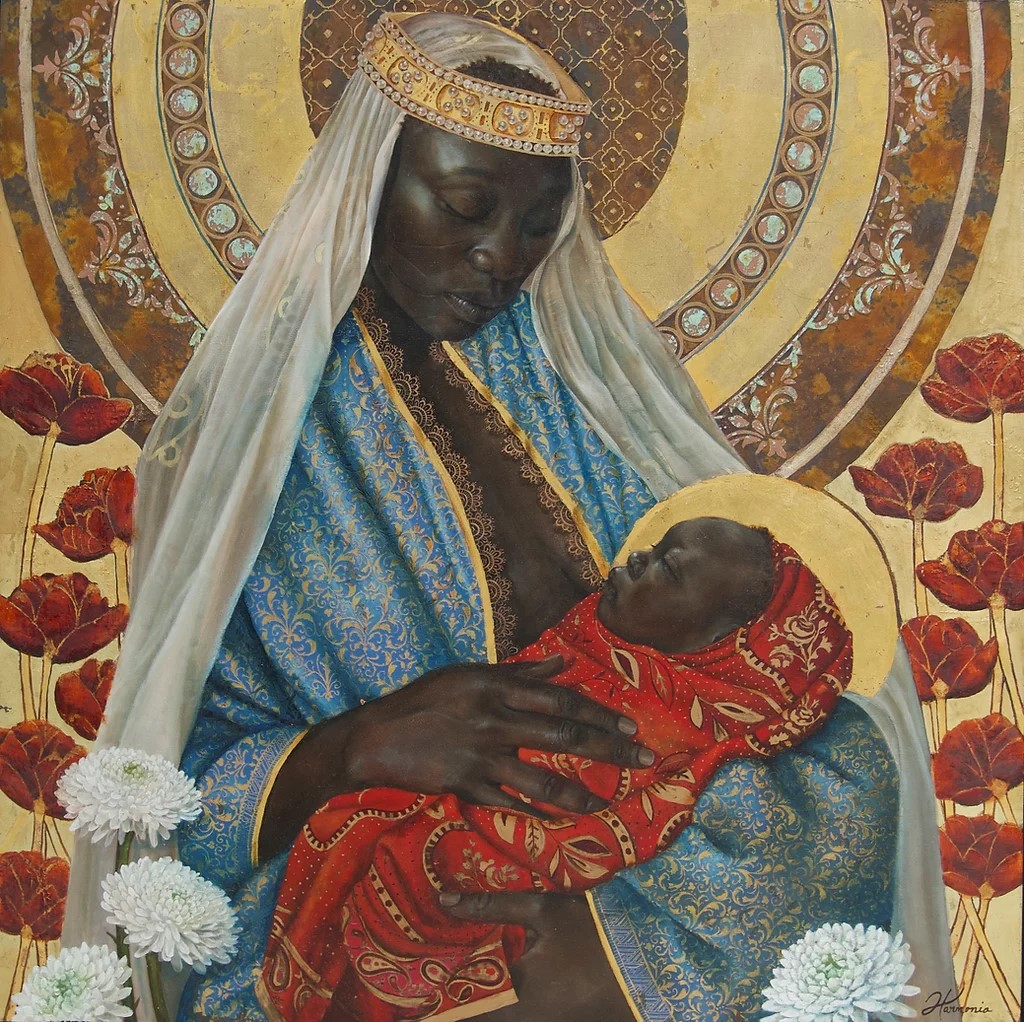 Our Lady of Regla by Harmonia Rosales