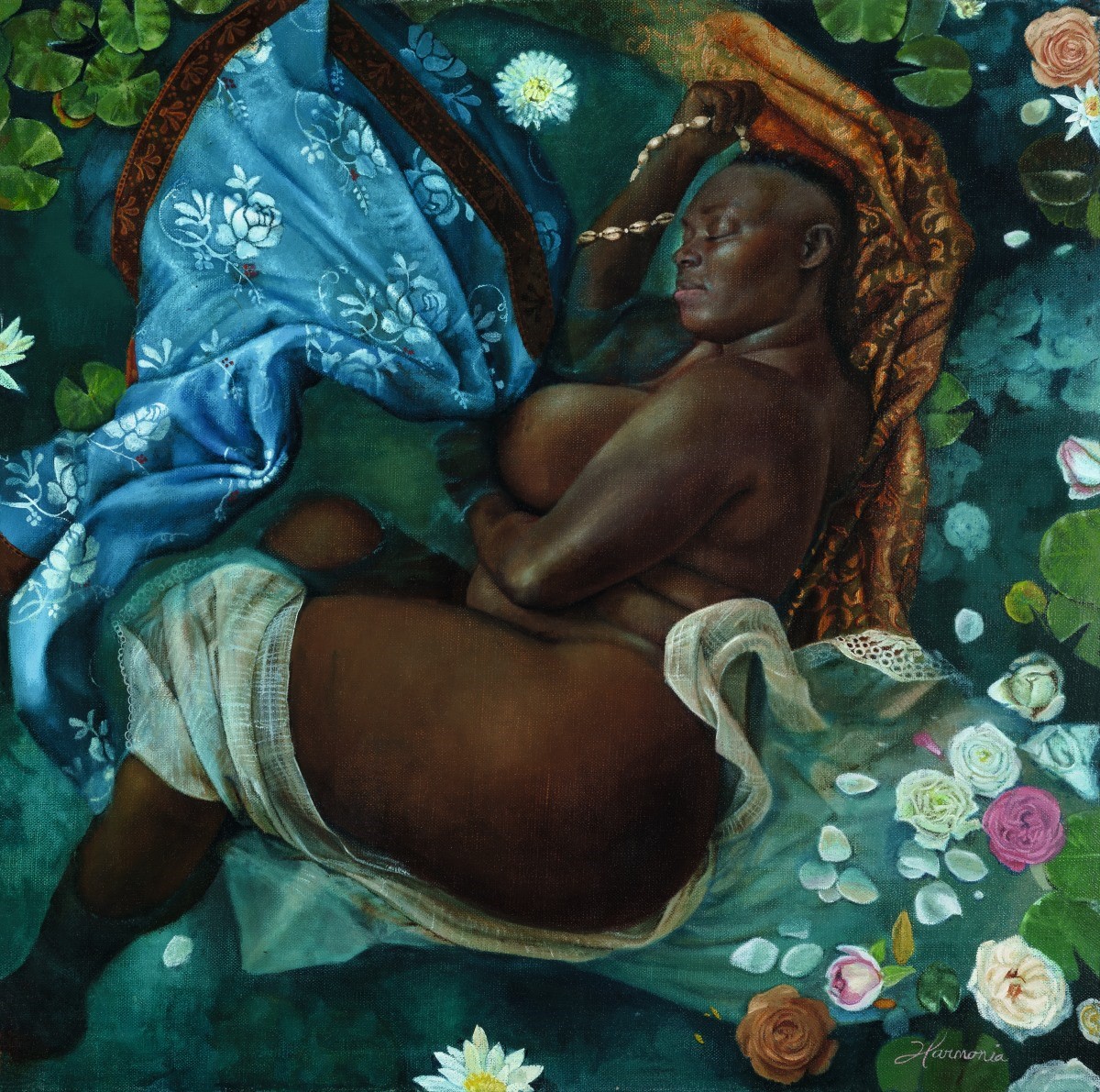 Yemaya Acension into the Waters by Harmonia Rosales