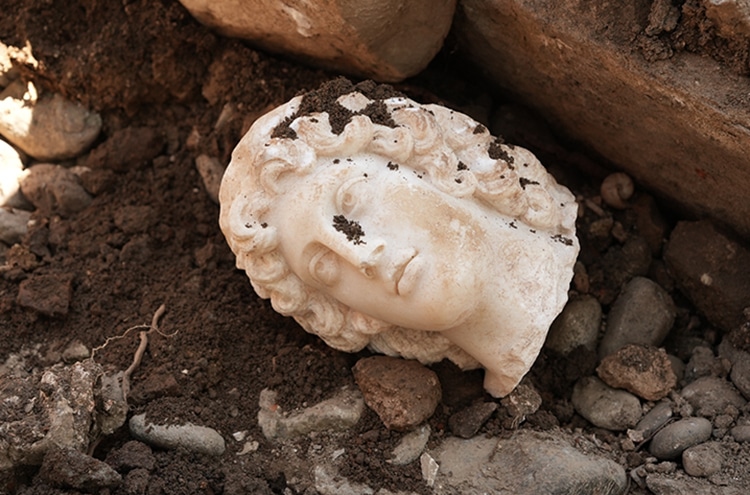 Head of Alexander the Great Statue Discovered in Turkey