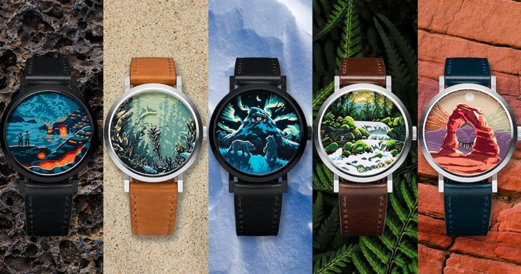 These Animated Watches Are Inspired by National Parks