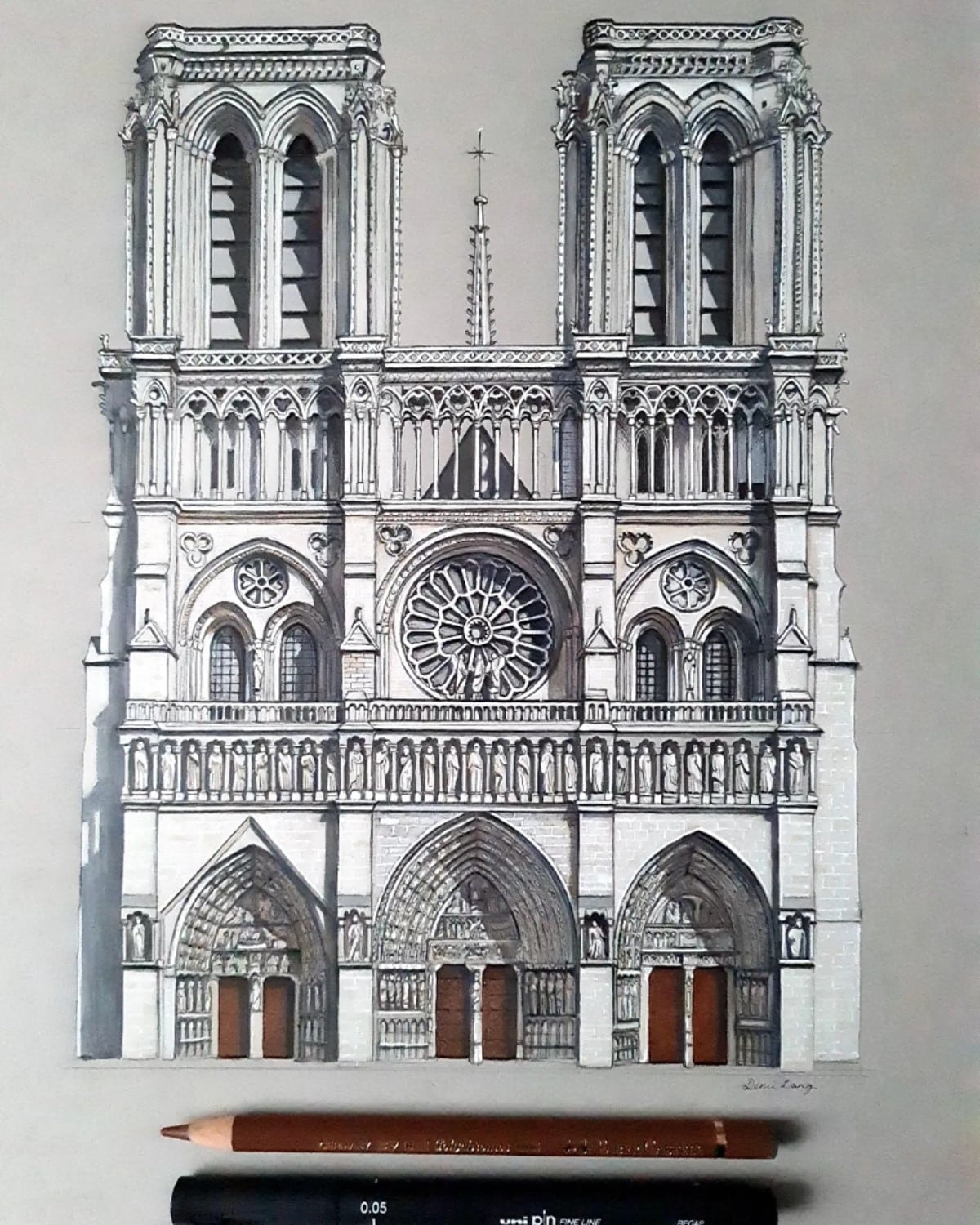 Notre Dame by Demi Lang