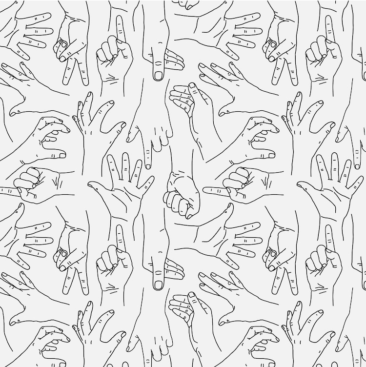 Hand Poses Drawing Prompt
