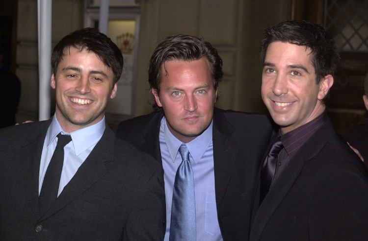 Matt LeBlanc, Matthew Perry, and David Schwimmer