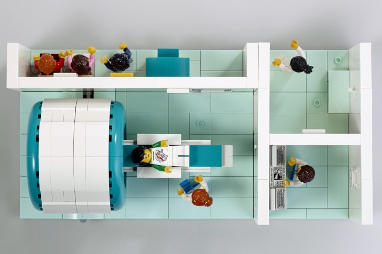 LEGO MRI scan