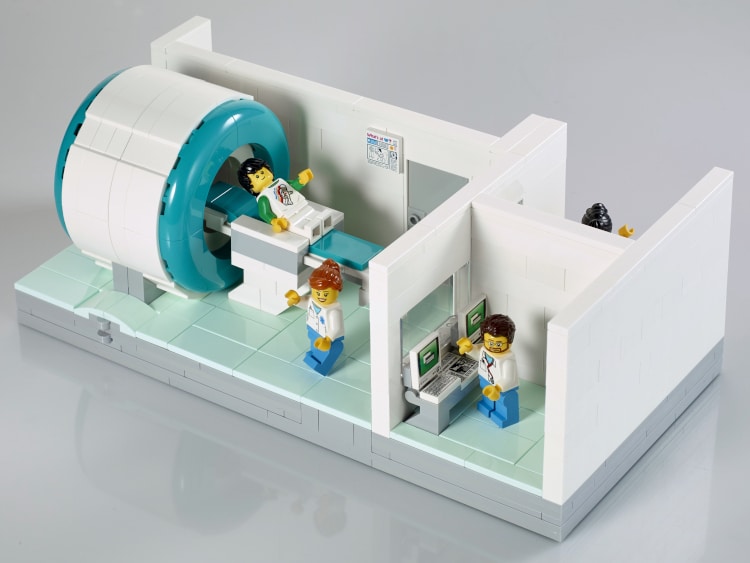 LEGO MRI scan