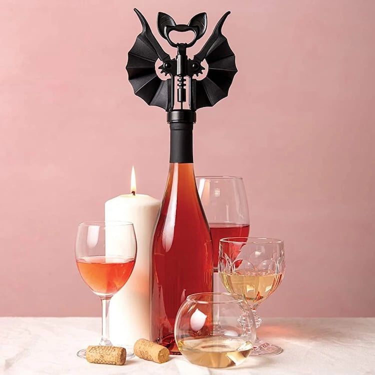 Vino bat corkscrew and bottle opener by OTOTO