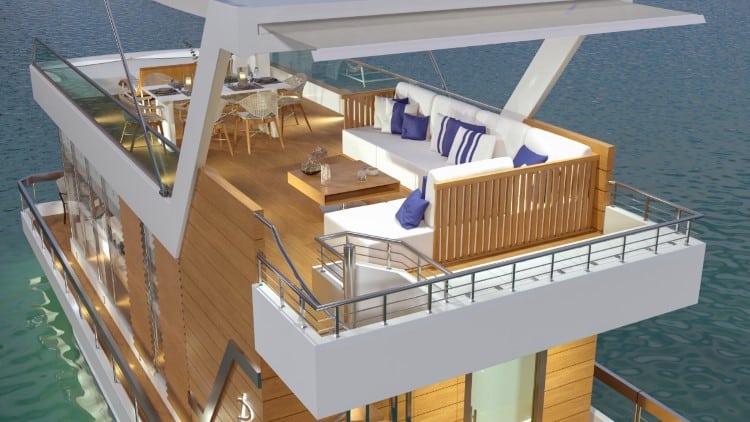 Reina Boats Rendering