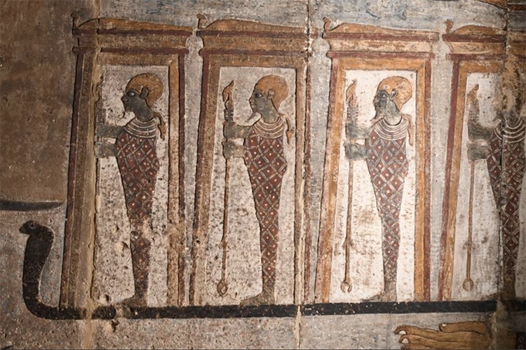 Explore Restored Paintings From an Ancient Egyptian Temple