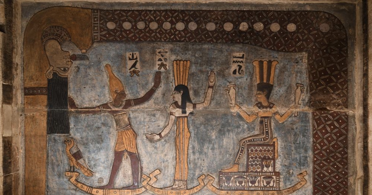 Team of 30 Archaeologists Spend 5 Years Uncovering Ancient Egyptian New Year’s Painting