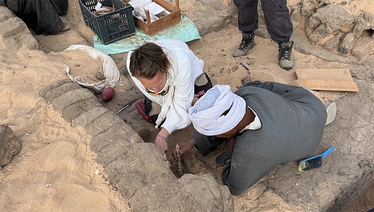 5,000-Year-Old Unopened Wine Jars Found in Queen’s Tomb