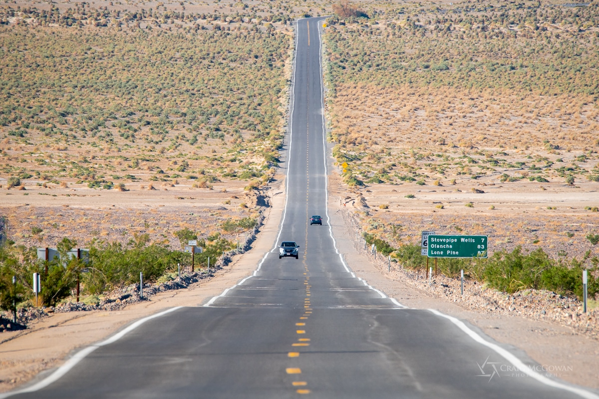 Road to Death Valley by Craig McGowan