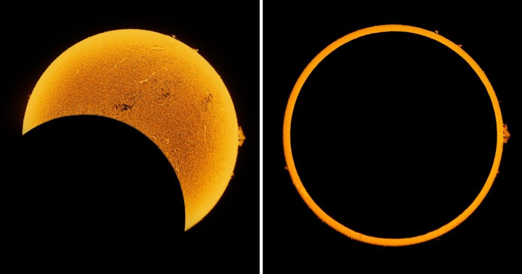 Amazing “Ring of Fire” Eclipse Captured in 8K TimeLapse