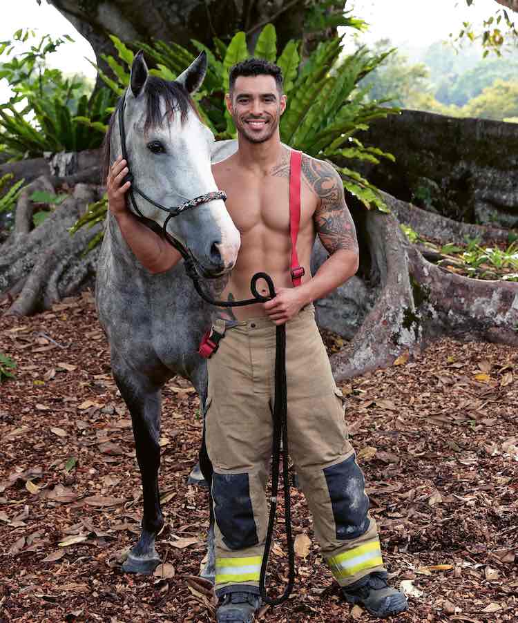 Australia Firefighters Pose With Cute Animals for Sexy 2024