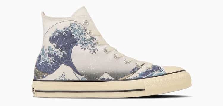 Great Wave Converse Shoes