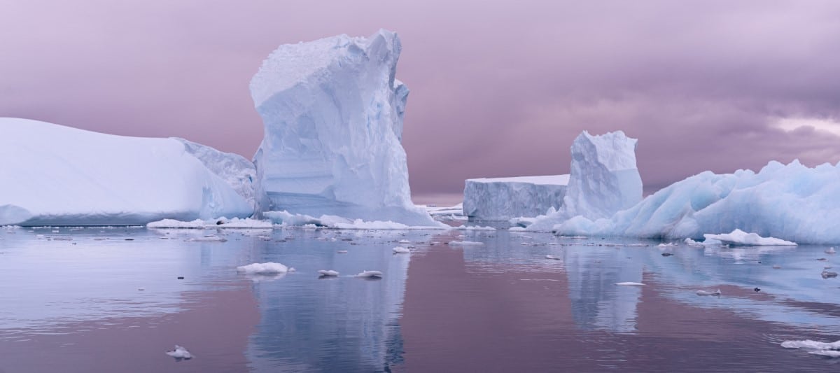 Icebergs in Antarctica by Cristina Mittermeier