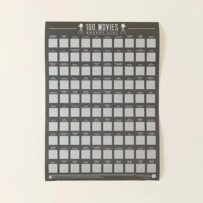 Bucket List for Films