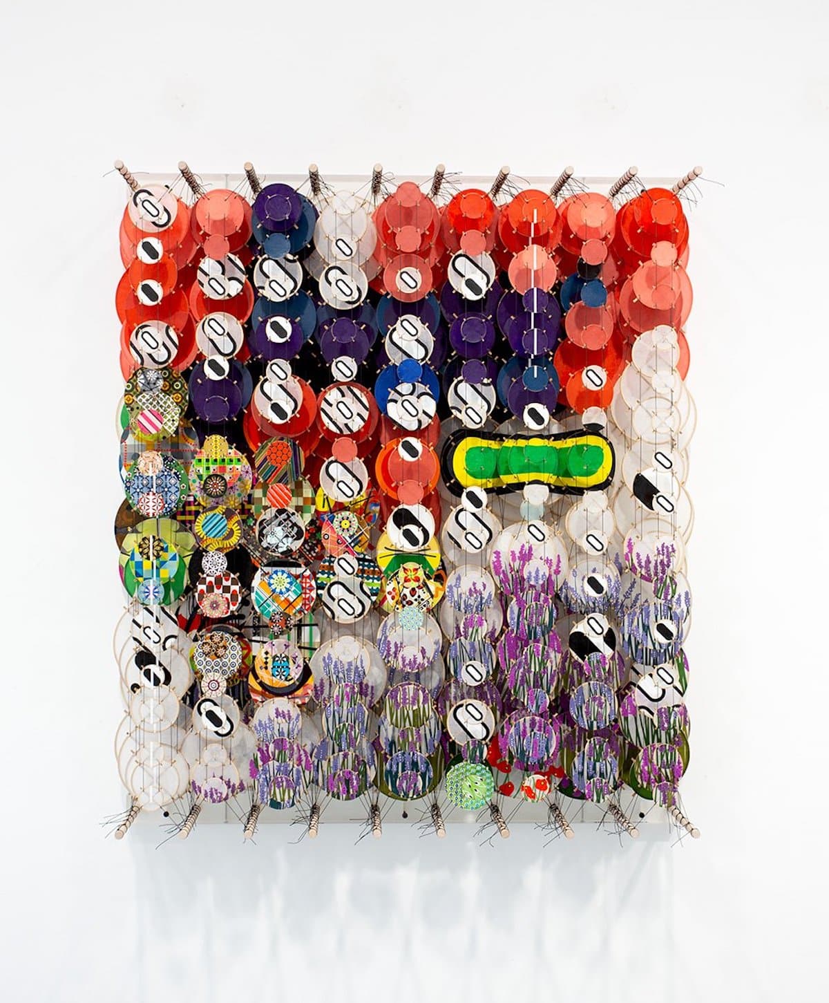 Kite Installation by Jacob Hashimoto