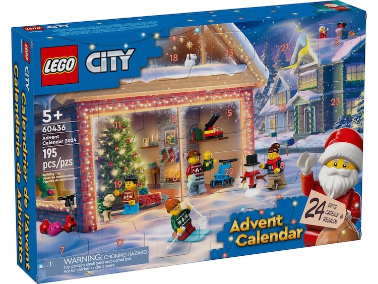 Spider-man Marvel LEGO advent calendar 2024