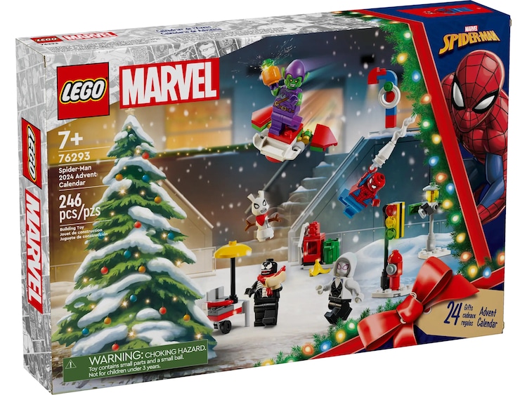 Spider-man Marvel LEGO advent calendar 2024