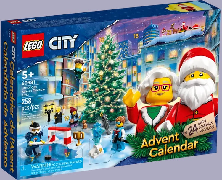 Lego city advent calendar