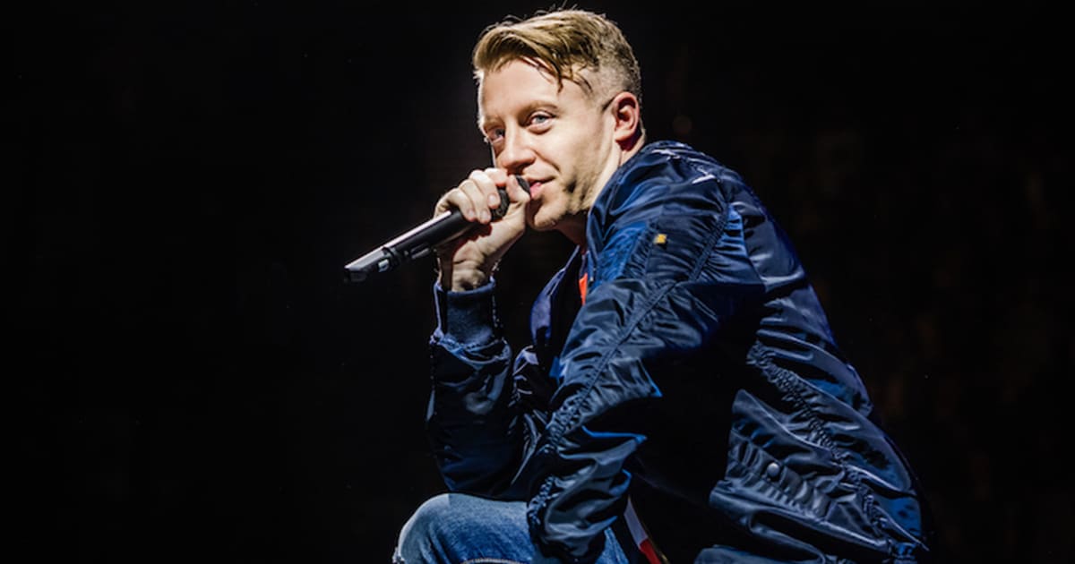 Macklemore Delivers Heartfelt Speech After Young Fan Slips at His Concert