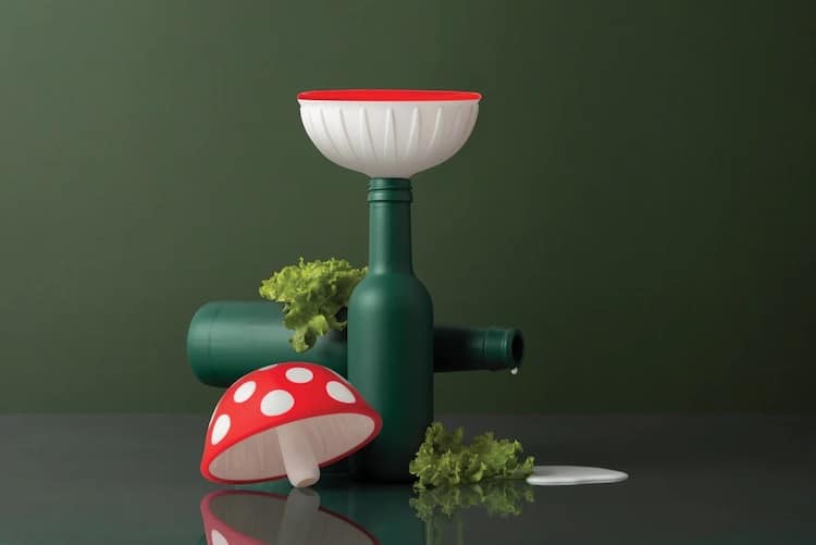 Magic Mushroom Kitchen Funnel