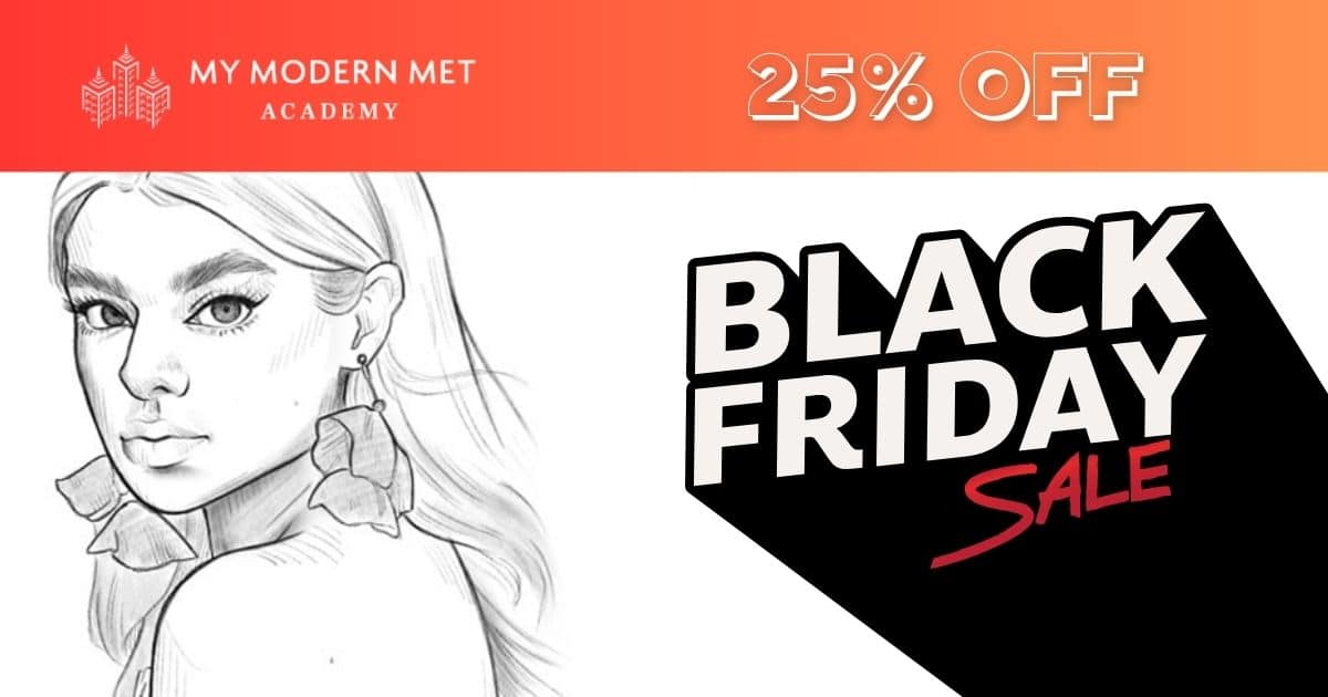 Enjoy 25% Our Online Art Classes for Black Friday