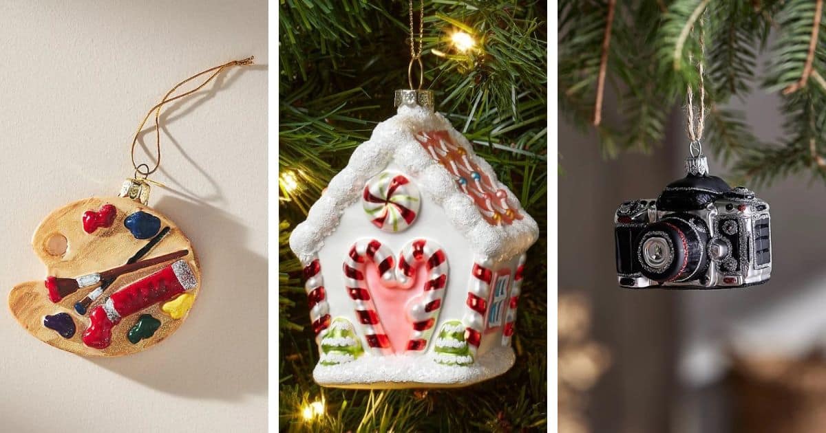 DIY Christmas Kit, Ornament Painting Kit, Holiday craft, Craft Kit for –  jillmakes
