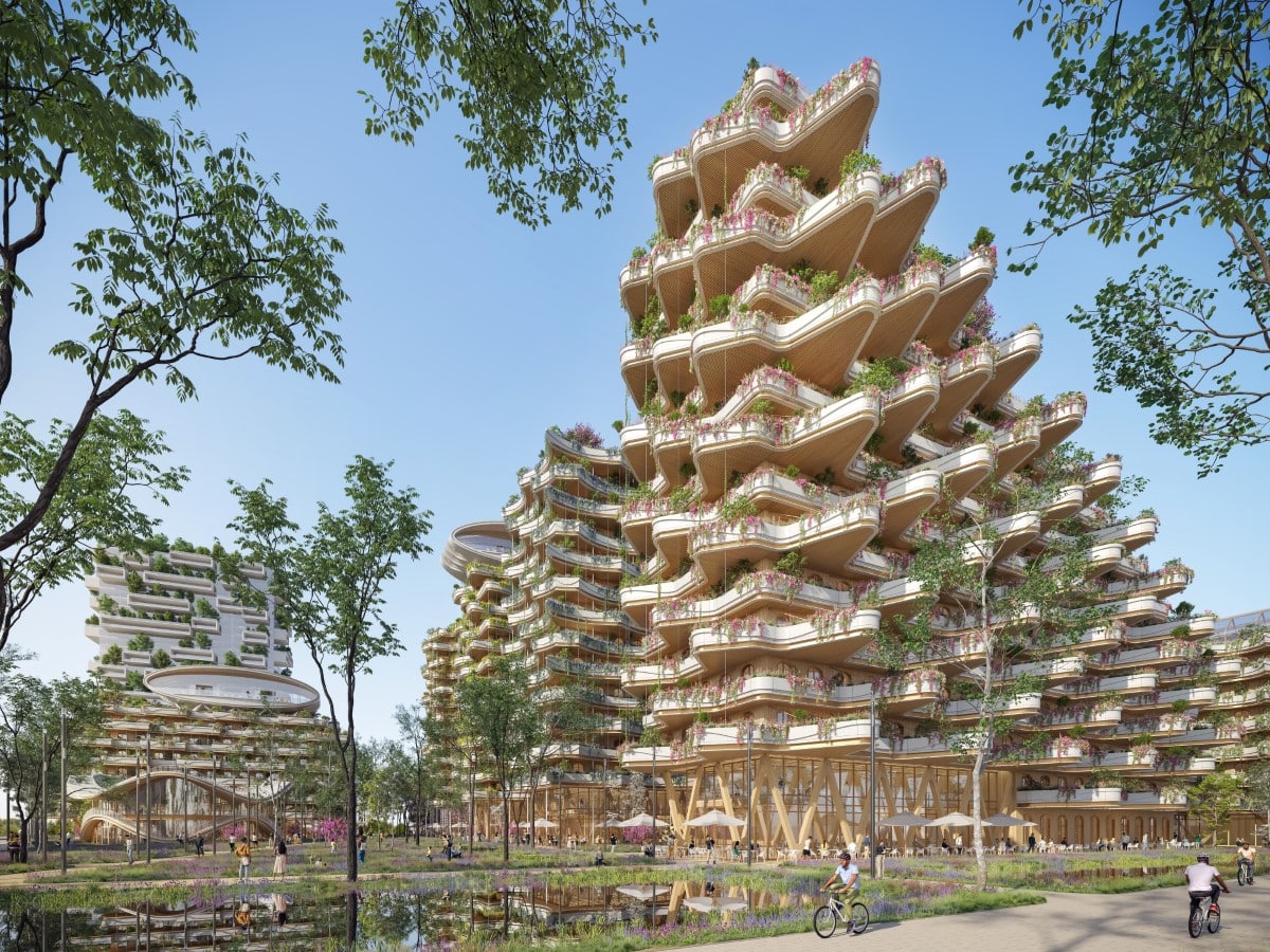 The Greenhouses by Vincent Callebaut Architectures
