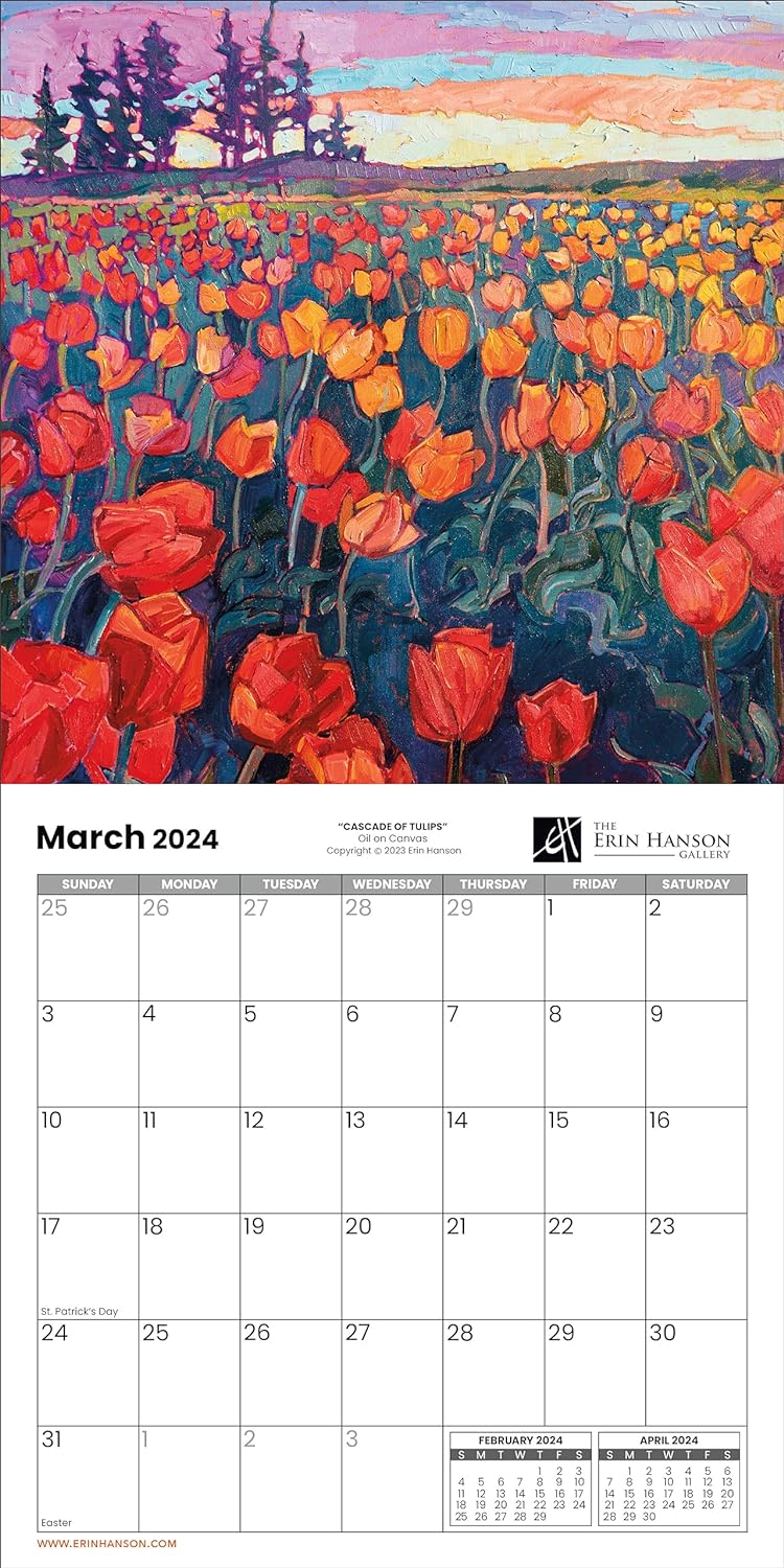 Erin Hanson calendar
