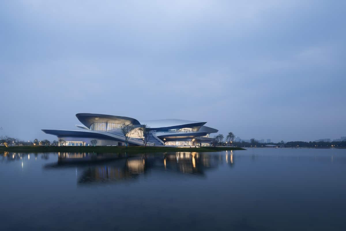 Chengdu Science Fiction Museum by ZHA