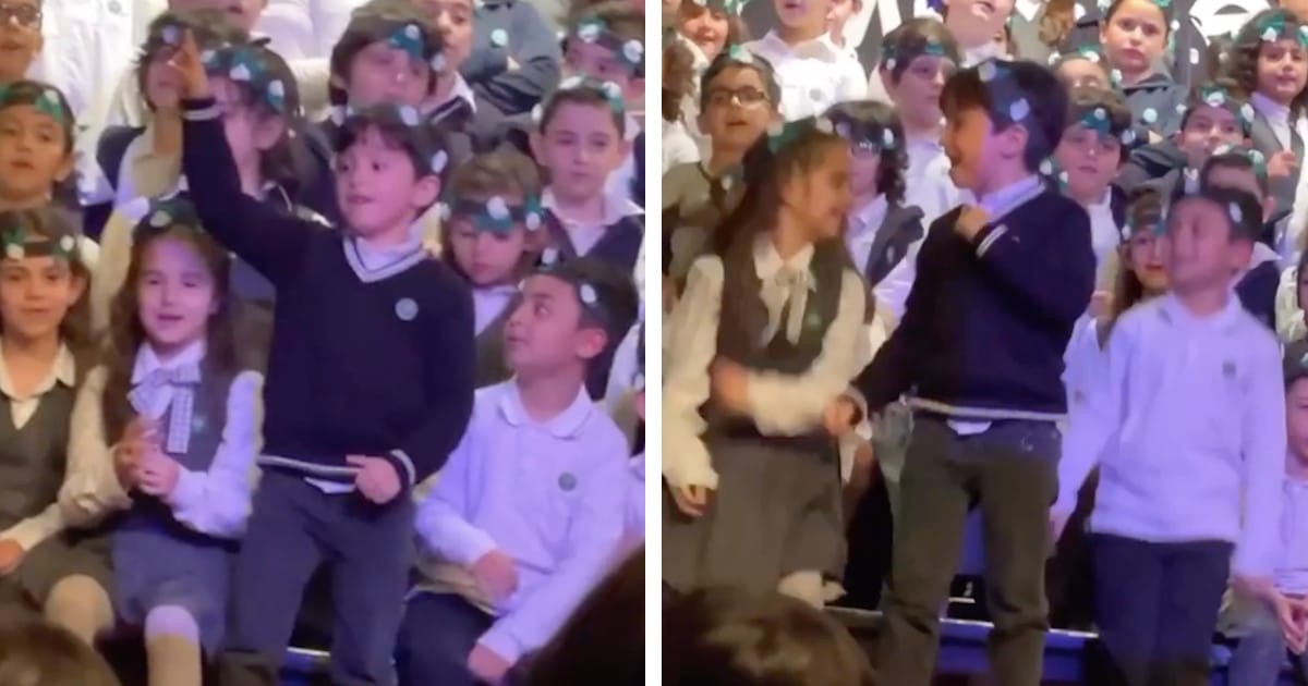 Adorable 7-Year-Old Transforms Mother’s Day Recital Into a Spontaneous Dance Party