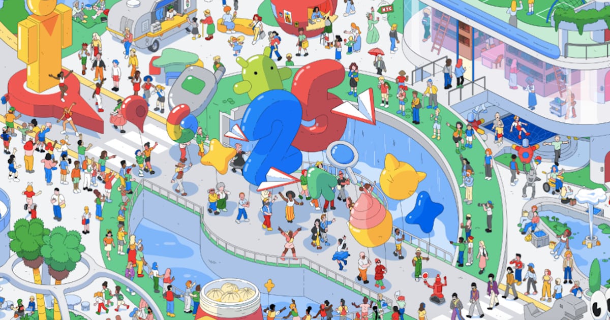 Google recaps 25 years of Search trends with Where's Waldo?