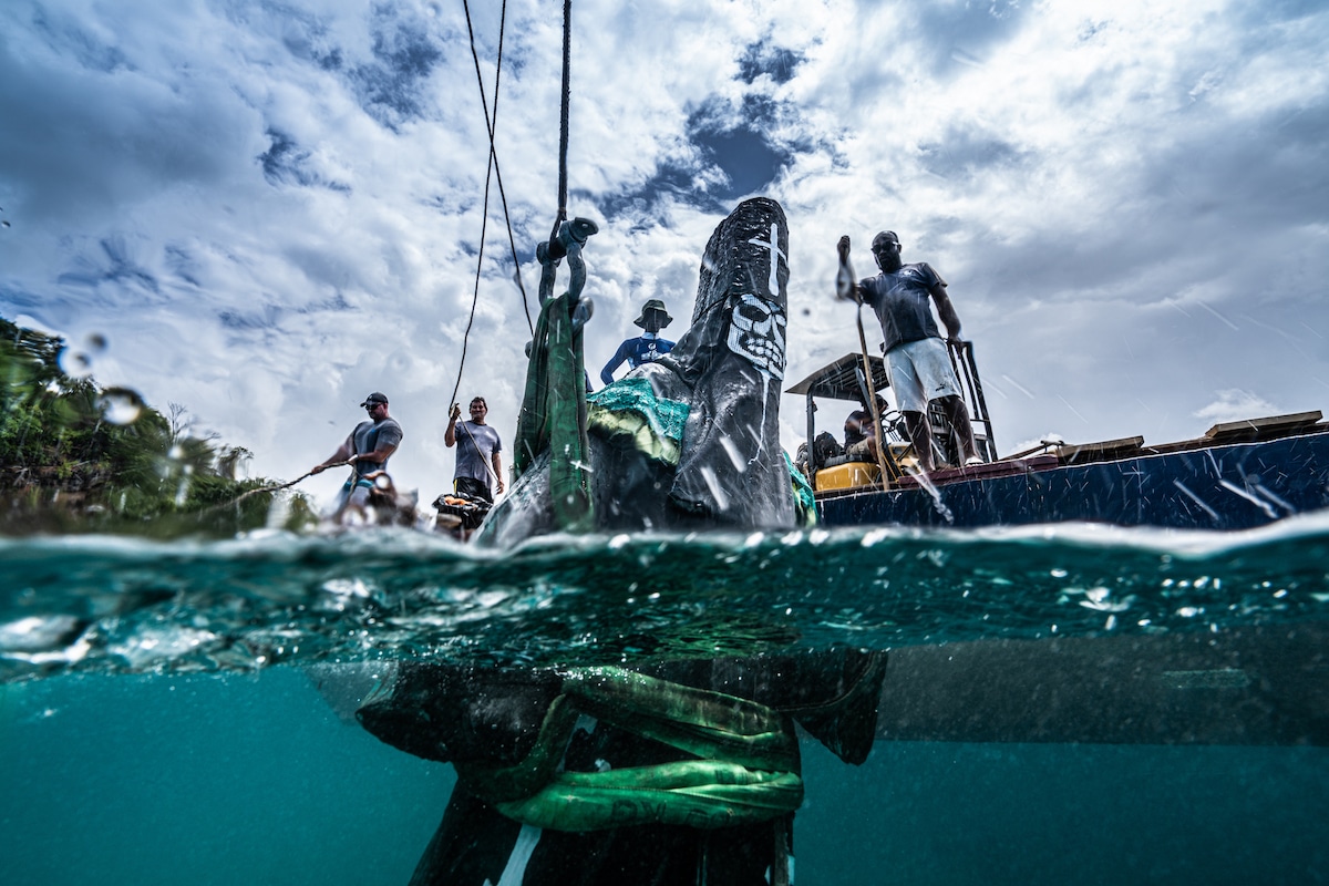 Underwater Sculptures for Jason deCaires Taylor's Grenada Underwater Installation