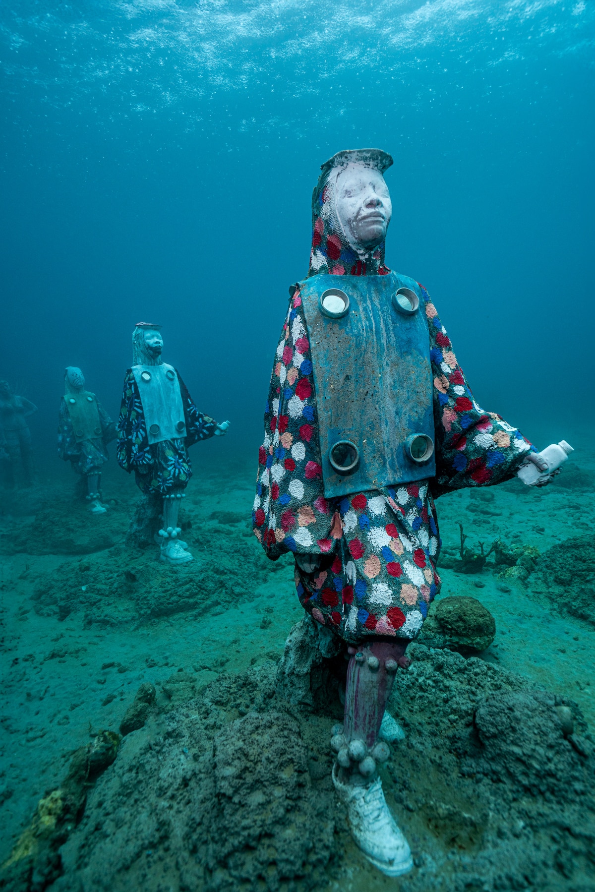 Underwater Sculptures for Jason deCaires Taylor's Grenada Underwater Installation
