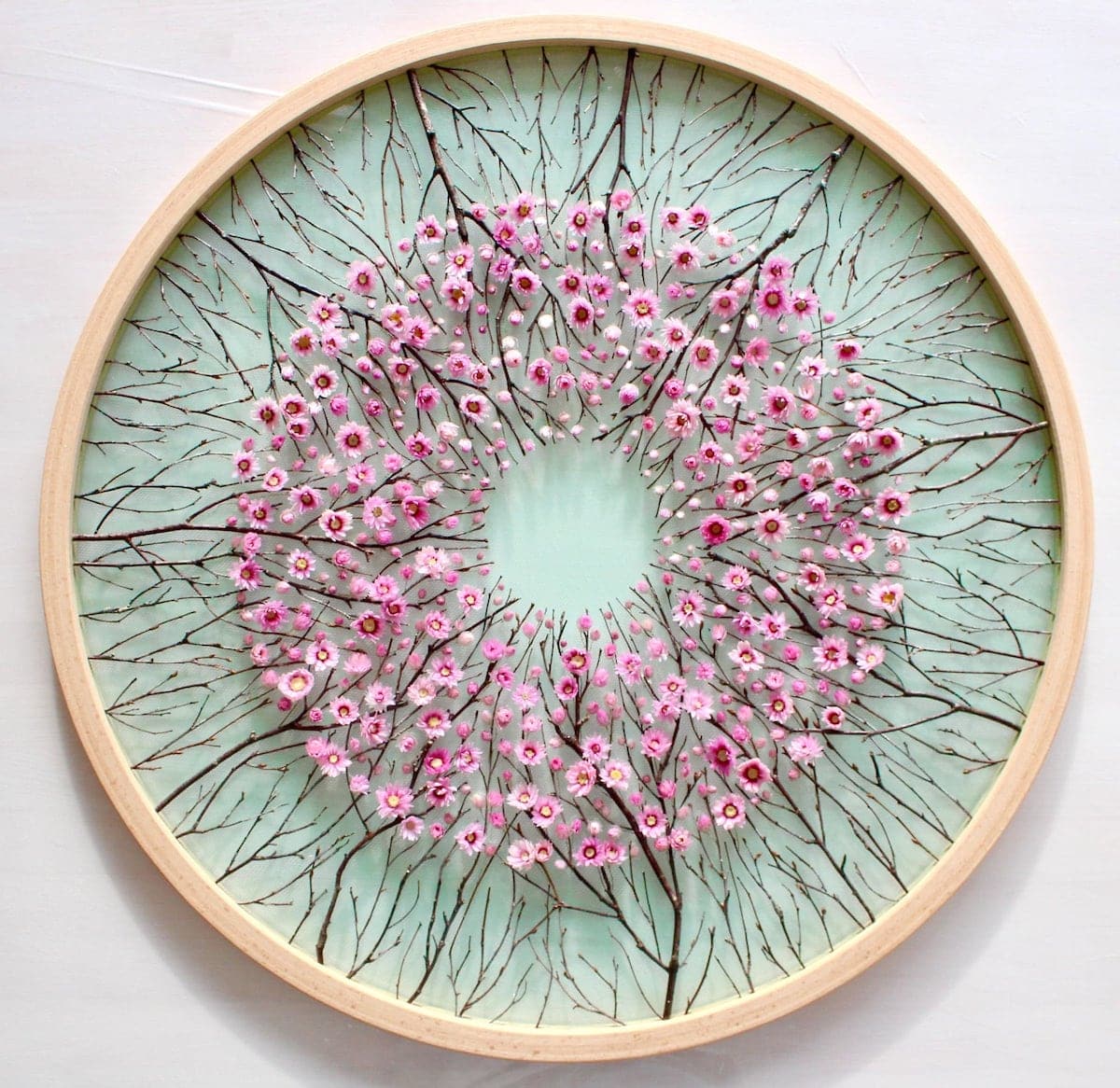Flower Embroidery by Olga Prinku