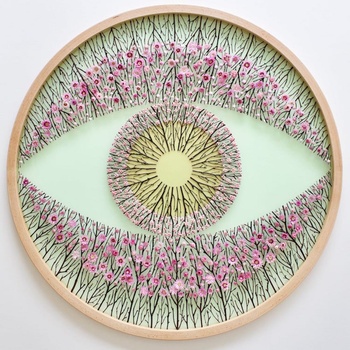 Flower Embroidery by Olga Prinku